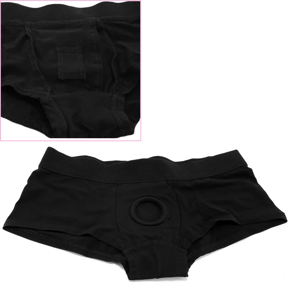 Blush Temptasia Harness Briefs 3 Blush Temptasia Harness Briefs - Image 3