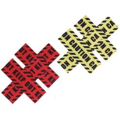 X-Gen Caution Nipple Pasties