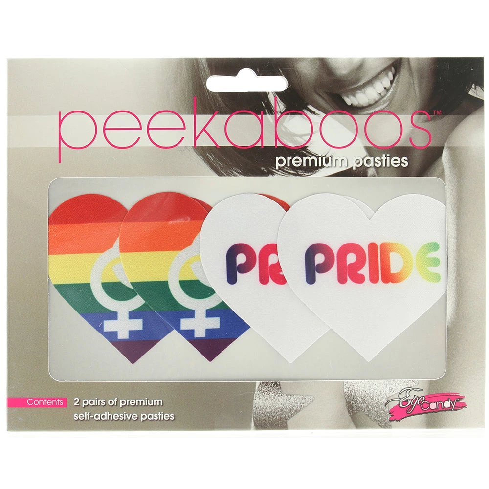 X-Gen Pride And Hearts Venus Nipple Pasties 4 X-Gen Pride And Hearts Venus Nipple Pasties - Image 4