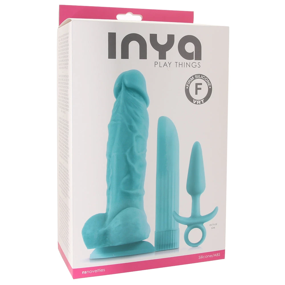 Ns Novelties Inya Play Things Dildo, Vibe And Plug Set 6 Ns Novelties Inya Play Things Dildo, Vibe And Plug Set - Image 6