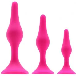 Blush Luxe Beginner Silicone Butt Plug Kit