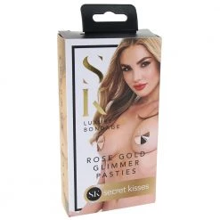 X-Gen Secret Kisses Rose Gold Glimmer Pasties -Sex Toy Kits and Collections store media 582d5285 b9c6 4db4 b92d 6bcce36b14fc 800x@2x