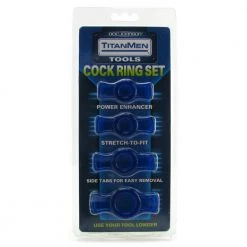 Doc Johnson TitanMen Cock Ring Set -Sex Toy Kits and Collections store media 5a549efe ff58 4c1b 9a6e a310ce718beb 800x@2x