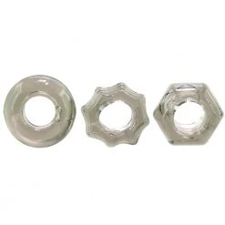Evolved Novelties Triple Thick Cock Ring 3 Pc Set