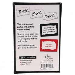 Kheper Games F*ck! Sh*t! Tw*t! The Game Of Blurting Expletives! -Sex Toy Kits and Collections store media 61138ee1 4da9 41ad 9350 b29afc46d6fc 800x@2x