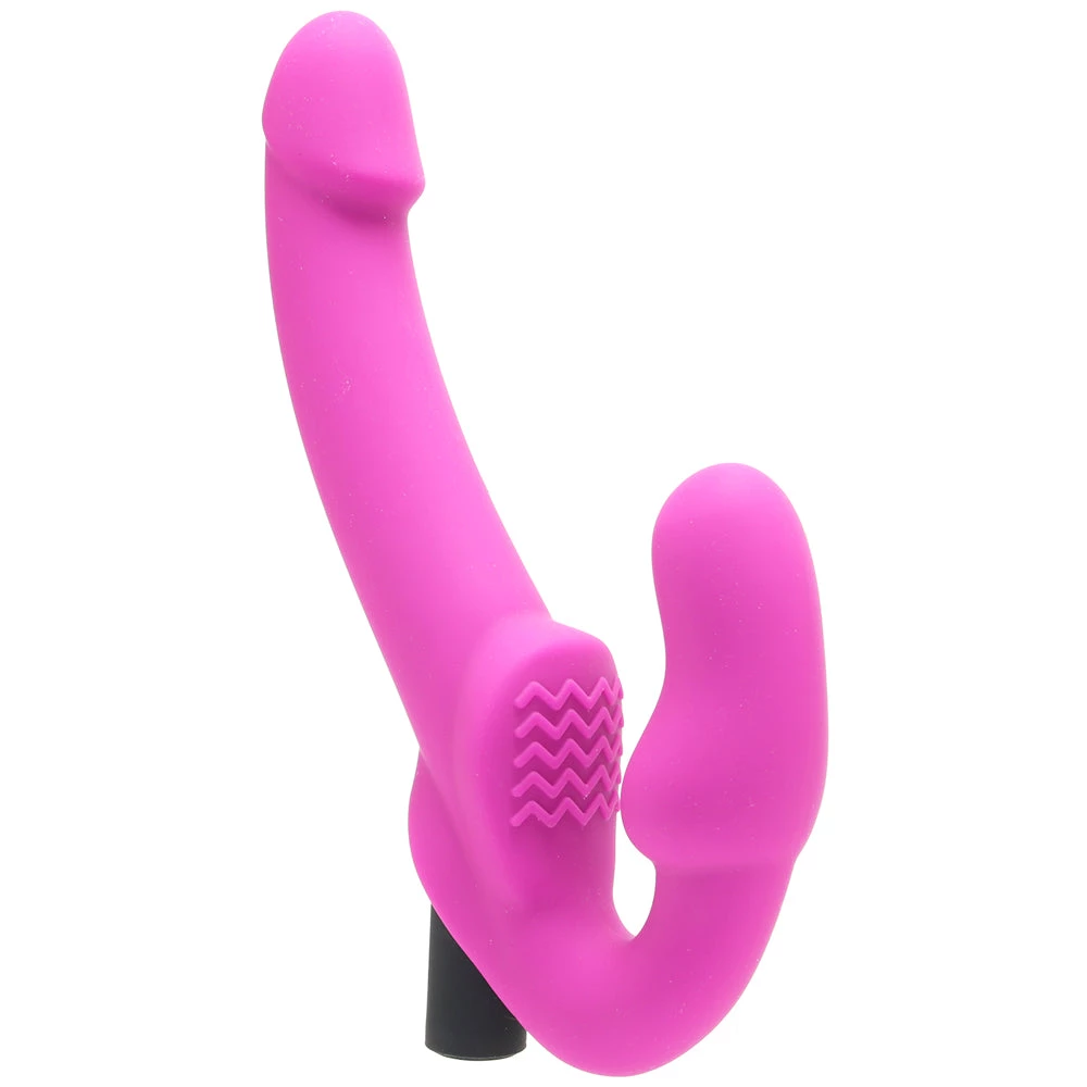 Blush Temptasia Estella Vibrating Strapless Dildo 2 Blush Temptasia Estella Vibrating Strapless Dildo - Image 2