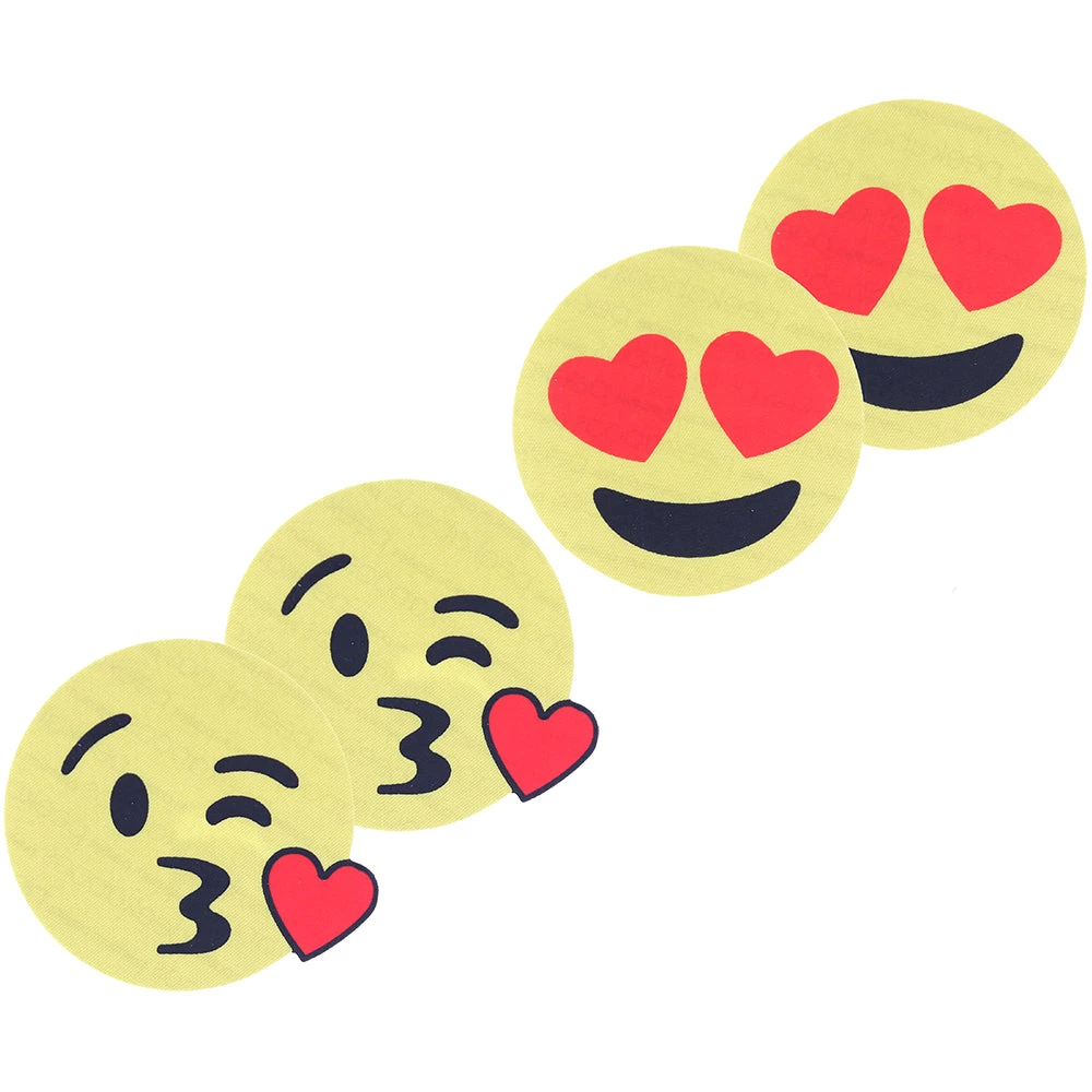 X-Gen Emoji Heart Nipple Pasties 1 X-Gen Emoji Heart Nipple Pasties