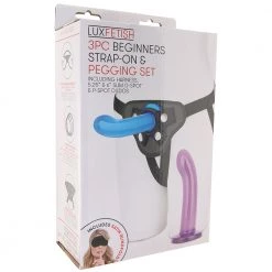 Electric Eel 3pc Beginners Strap-On & Pegging Dildo Set -Sex Toy Kits and Collections store media 701d7f07 d941 432d 9e1d 7c205c1f2734 800x@2x