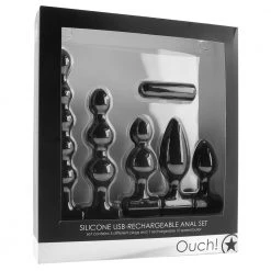 Shots Toys Ouch! Silicone Rechargeable Anal Set 11 Shots Toys Ouch! Silicone Rechargeable Anal Set -Sex Toy Kits and Collections store media 75f1a2b2 c6f1 4273 88de 2c4034d666f9 800x@2x