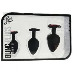 Blush Luxe Bling Butt Plug Kit -Sex Toy Kits and Collections store media 7cec1183 4e87 45a5 a8b4 3b9691a0f6ea 800x@2x
