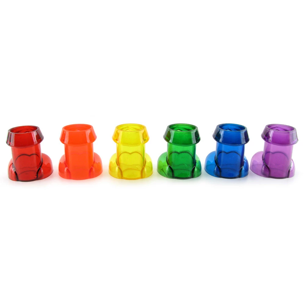 Kheper Games Rainbow Pecker Shot Glasses 2 Kheper Games Rainbow Pecker Shot Glasses - Image 2