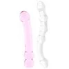 Electric Eel Gläs Double Pleasure Glass Dildo Set