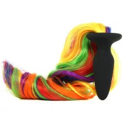 Ns Novelties Unicorn Tails Silicone Butt Plug