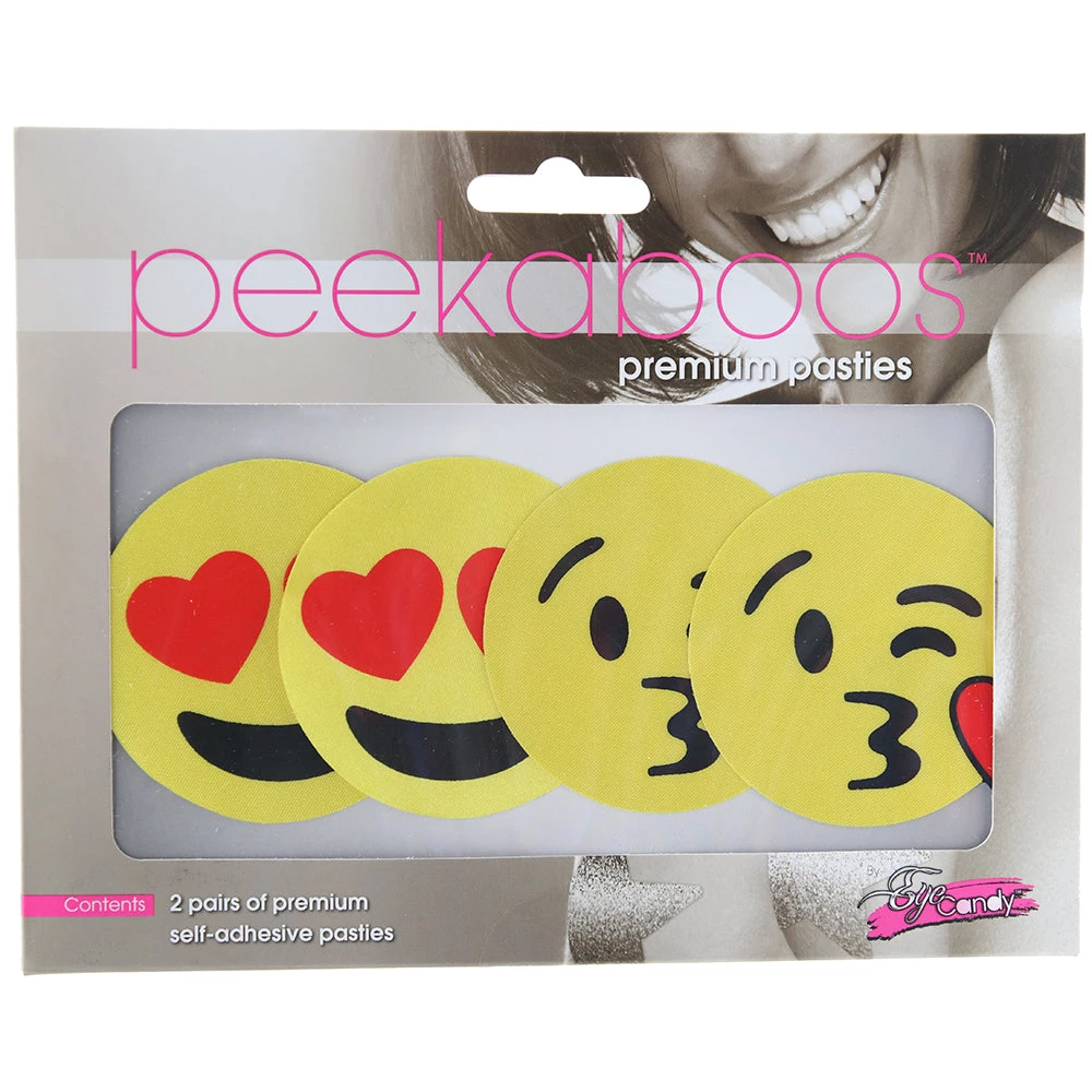 X-Gen Emoji Heart Nipple Pasties 4 X-Gen Emoji Heart Nipple Pasties - Image 4