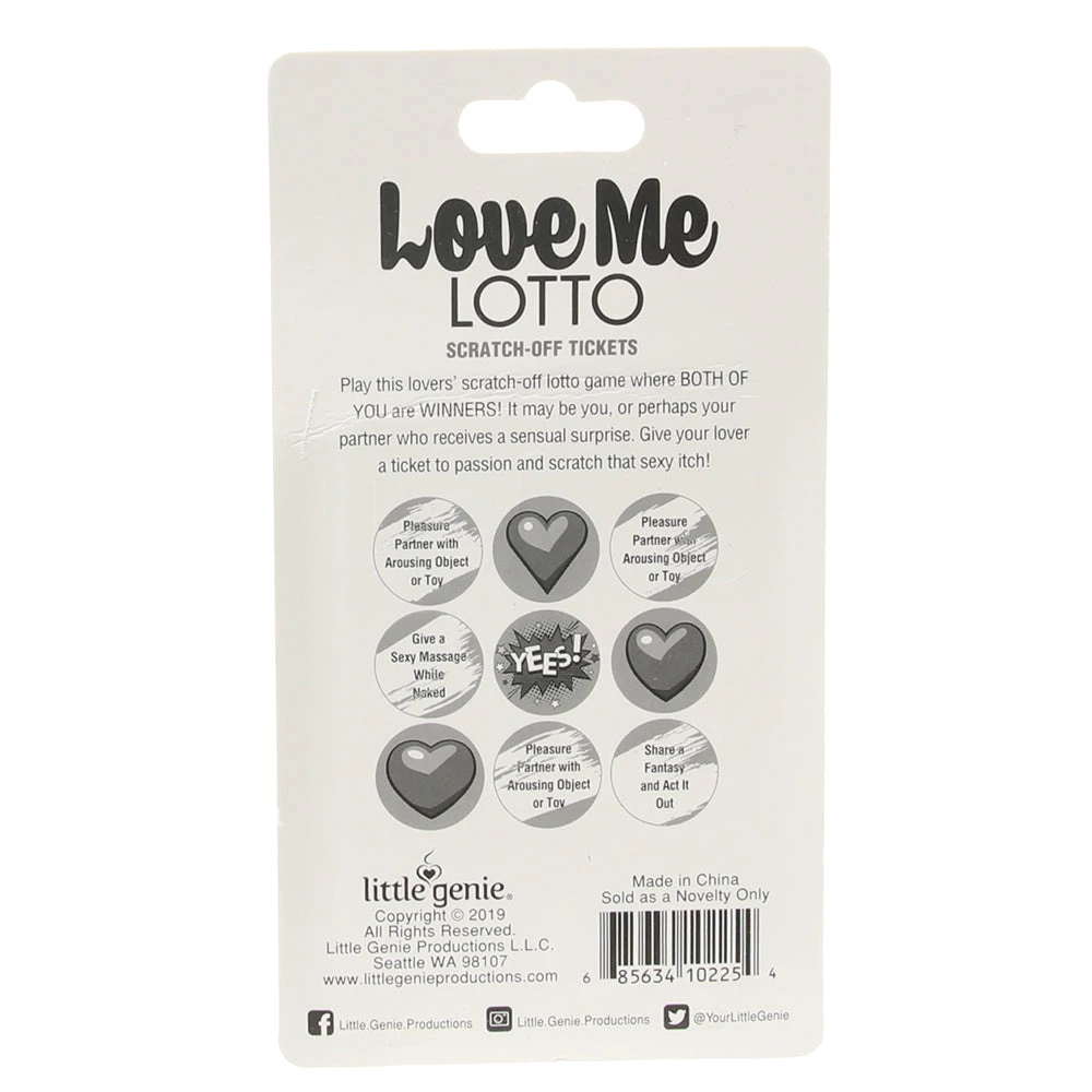 Little Genie Love Me Lotto Scratch Card 5 Little Genie Love Me Lotto Scratch Card - Image 5