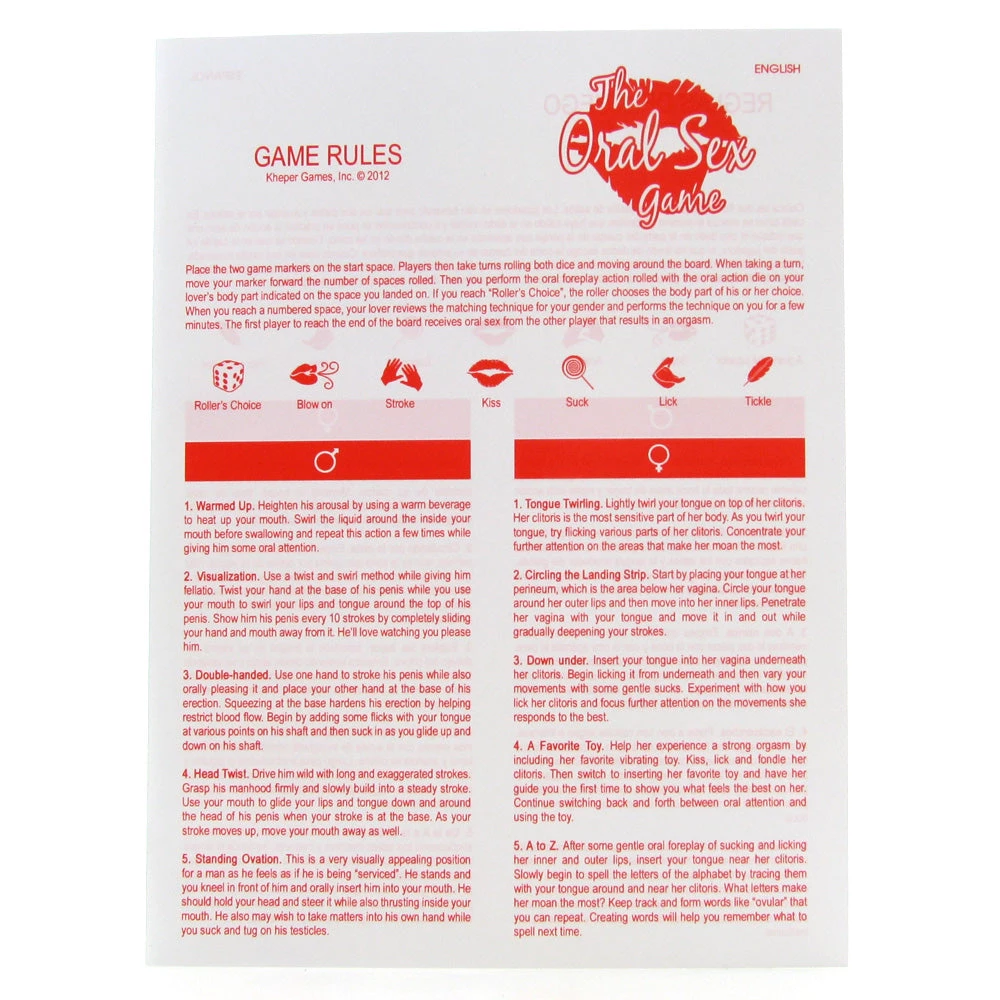 Kheper Games The Oral Sex Game 4 Kheper Games The Oral Sex Game - Image 4