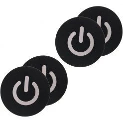 X-Gen Glow In The Dark Power Button Nipple Pasties