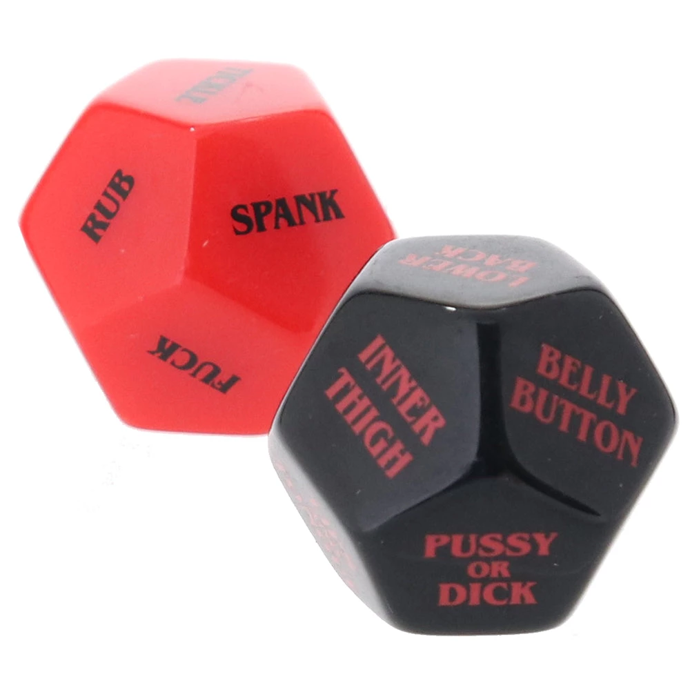 CalExotics Naughty Bits Roll Play Naughty Dice Set 2 CalExotics Naughty Bits Roll Play Naughty Dice Set - Image 2