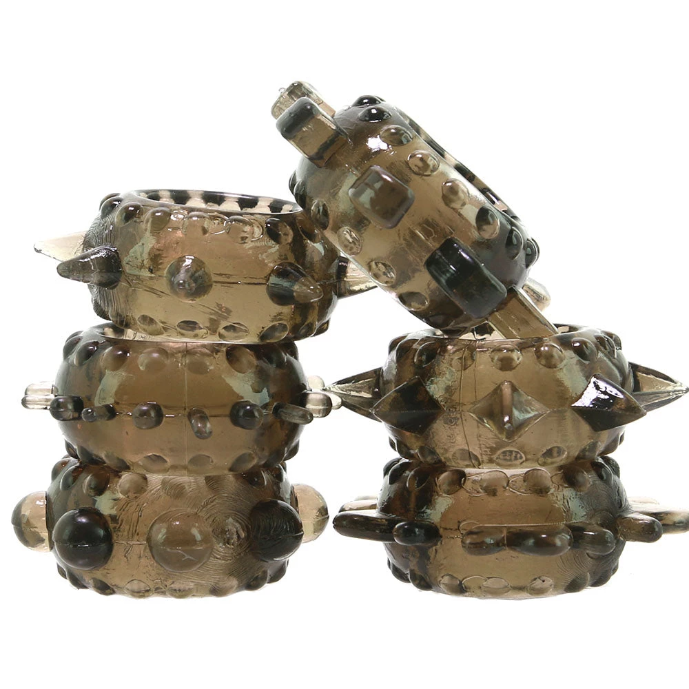 Evolved Novelties Zero Tolerance Cockstars Cock Ring 6 Pc Set 2 Evolved Novelties Zero Tolerance Cockstars Cock Ring 6 Pc Set - Image 2