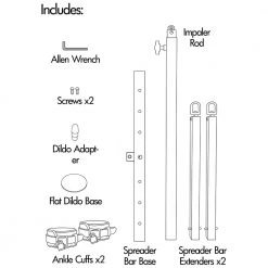 XR Brands Master Series Squat Anal Impaler With Spreader Bar -Sex Toy Kits and Collections store media c93bbde8 e624 4bf1 81ea 7e4e54b443ba 800x@2x