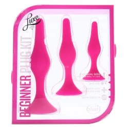 Blush Luxe Beginner Silicone Butt Plug Kit -Sex Toy Kits and Collections store media d96197d1 0df5 4785 9132 7c1c724ffdc6 800x@2x