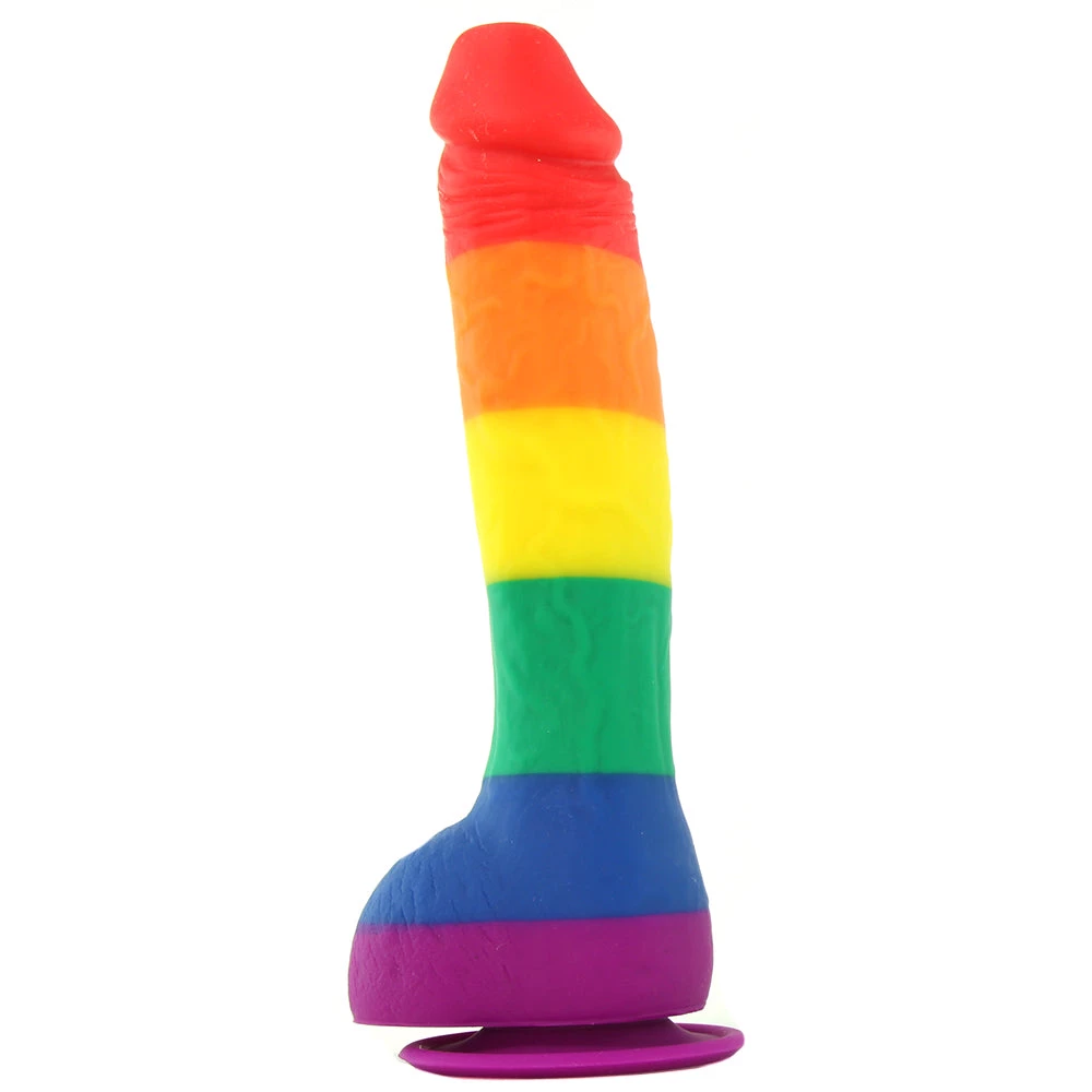 Ns Novelties Colours Pride Edition 8 Inch Silicone Dildo 1 Ns Novelties Colours Pride Edition 8 Inch Silicone Dildo