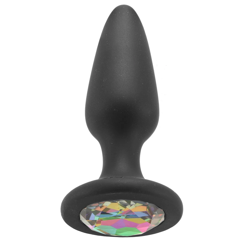 Ns Novelties Glams Rainbow Gem Silicone Butt Plug 1 Ns Novelties Glams Rainbow Gem Silicone Butt Plug